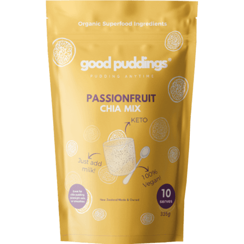 Good Puddings Passionfruit Chia Seed Pudding Mix