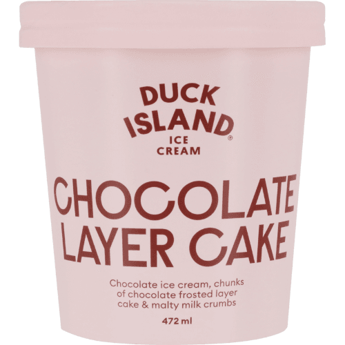 Duck Island Chocolate Layer Cake Ice Cream 472 mL