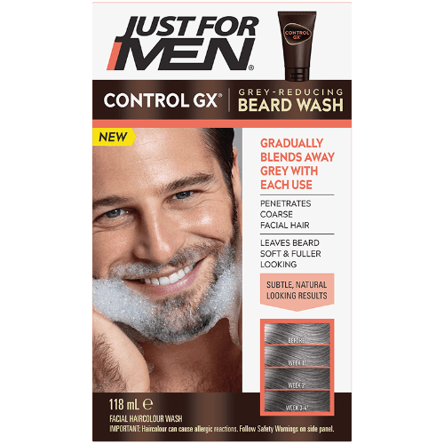 Just For Men Control GX Grey Reducing Beard Wash