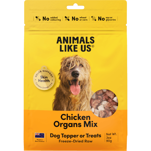 Animals Like Us Chicken Organs Mix Dog Food