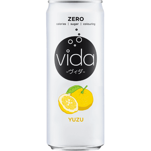 Vida Zero Yuzu Carbonated Drink