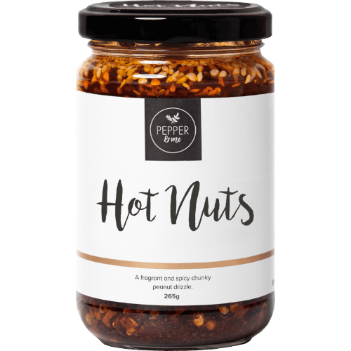 Pepper & Me Hot Nuts Oil