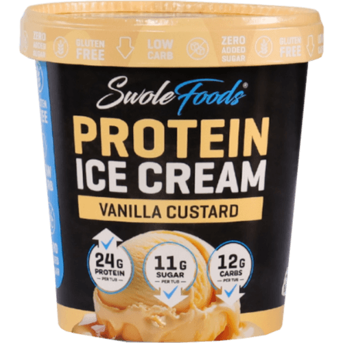 Swolefoods Vanilla Custard Protein Ice Cream