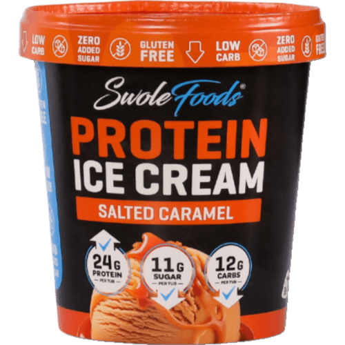 Swolefoods Salted Caramel Protein Ice Cream