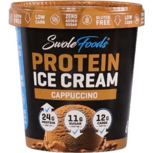 Swolefoods Cappuccino Protein Ice Cream