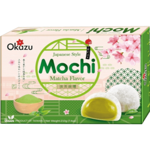 Okazu Matcha Flavour Mochi