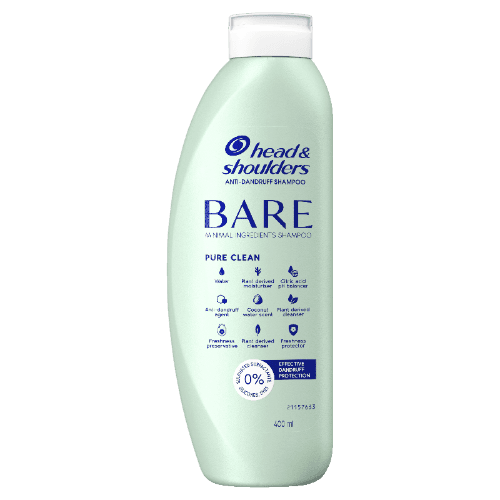 Head & Shoulders Bare Pure Clean Anti-Dandruff Shampoo