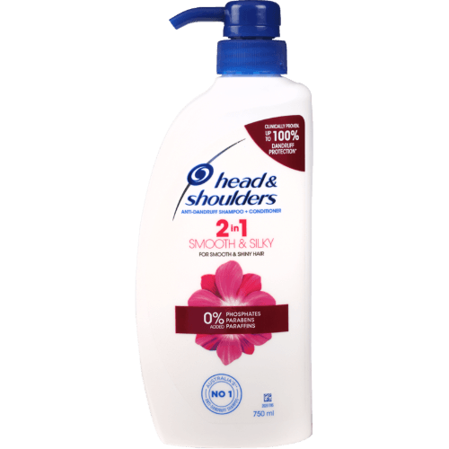 Head & Shoulders 2in1 Smooth & Silky Anti-dandruff Shampoo + Conditioner
