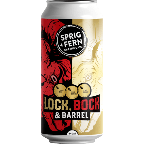 Sprig + Fern Brewing Co. Lock Bock & Barrel Beer