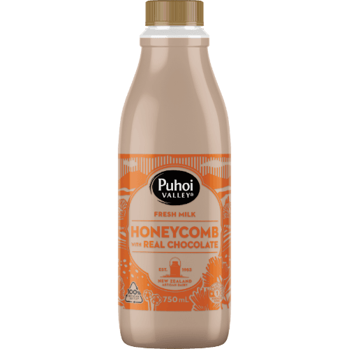 Puhoi Valley Chocolate Honeycomb Milk