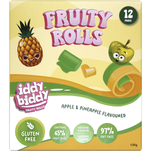 Iddy Biddy Apple & Pineapple Fruity Rolls