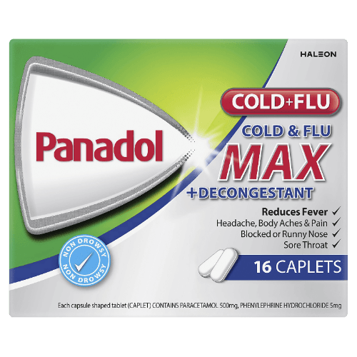 Panadol Cold & Flu Max Caplets
