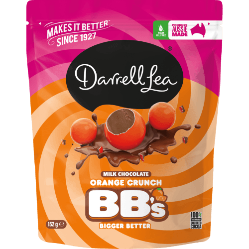 Darrell Lea Orange Crunch BB Confectionery