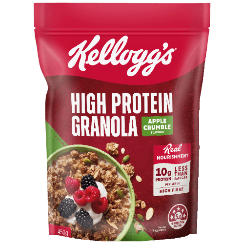Kellogg's Apple Crumble Flavour High Protein Granola