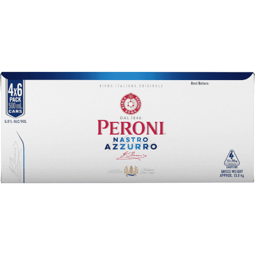 Peroni Nastro Azzuro Cans