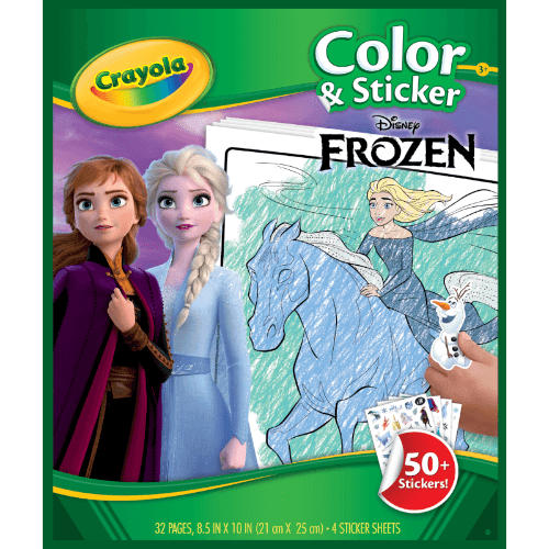 Crayola Crayola Color & Sticker Book Frozen Ii Crayola Color & Sticker Frozen Ii
