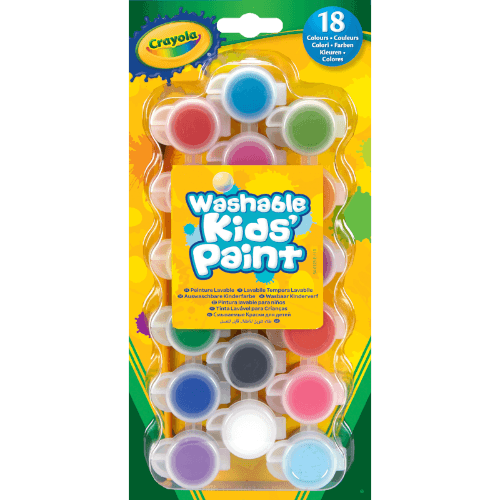 Crayola Washable Kids Paint With Brush