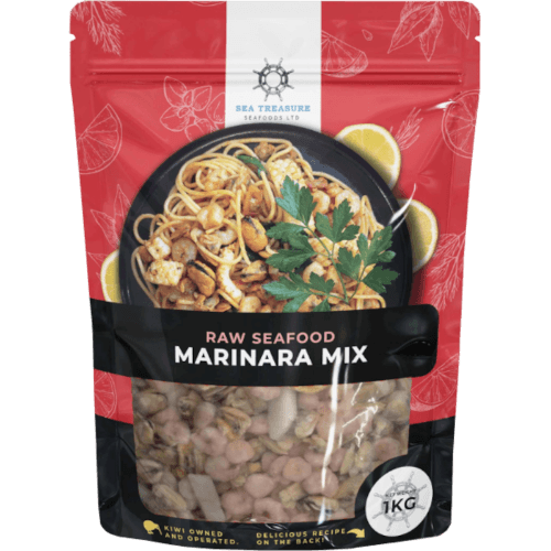 Sea Treasure Seafoods Raw Seafood Marinara Mix