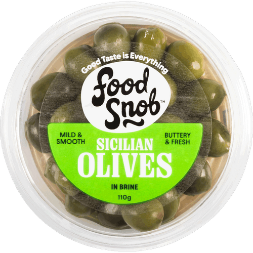 Food Snob Sicilian Olives