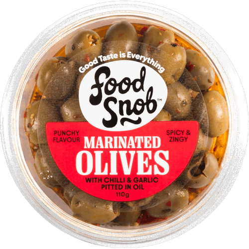 Food Snob Chilli & Garlic Olives