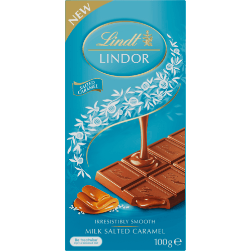 Lindt Lindor Salted Caramel Chocolate