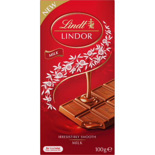 Lindt Lindor Milk Chocolate Block