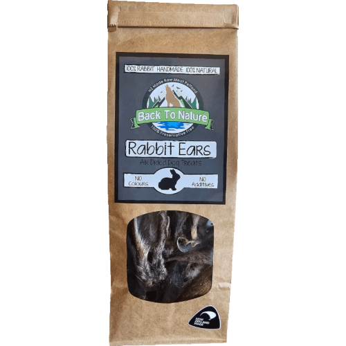 Back To Nature Rabbit Ears Dried Treats