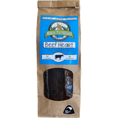 Back To Nature Beef Heart Dried Treats Dog Food