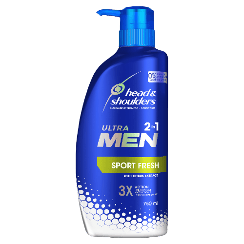 Head & Shoulders Sport Fresh Ultra Men 2n1 Anti Dandruff Shampoo & Conditioner