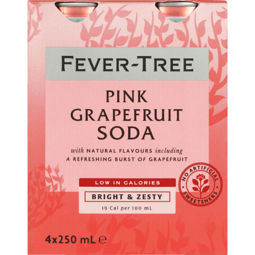 Fever-Tree Pink Grapefruit Soda Mixes