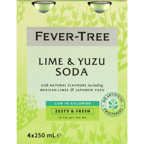 Fever-Tree Lime & Yuzu Soda Mixes
