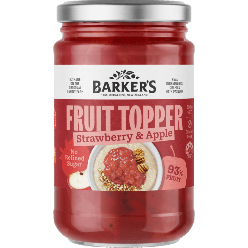 Barker's Fruit Topper Strawberry & Apple 300 g