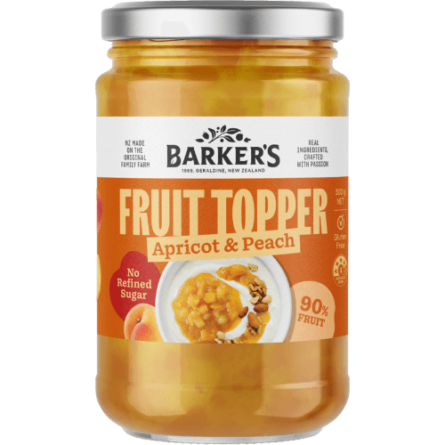 Barker's Fruit Topper Peach, Apricot & Apple 300 g