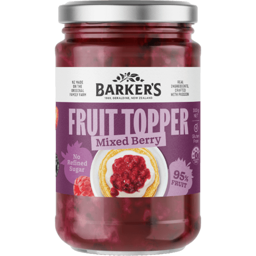 Barker's Mixed Berry Fruit Topper 300 g