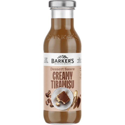 Barker's Creamy Tiramisu Dessert Sauce