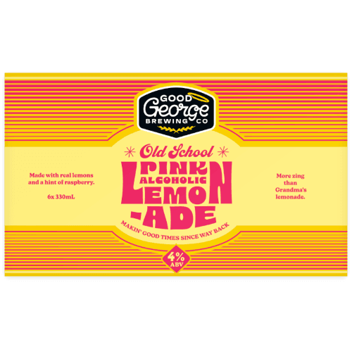 Good George Brewing Co Old School Pink Alcoholic Lemonade