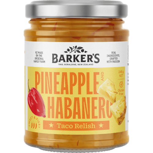 Barker's Pineapple And Habanero Taco Relish