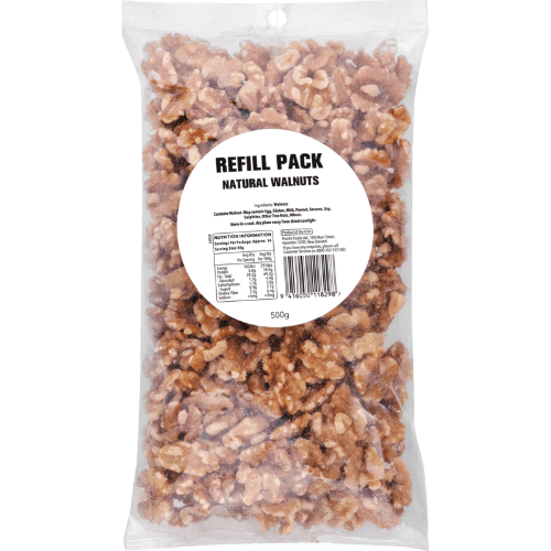 Natural Walnuts Refill Pack 500 g