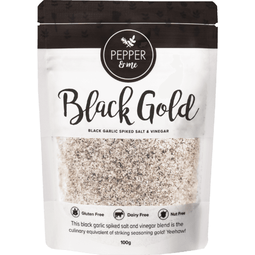 Pepper & Me Black Gold Salt
