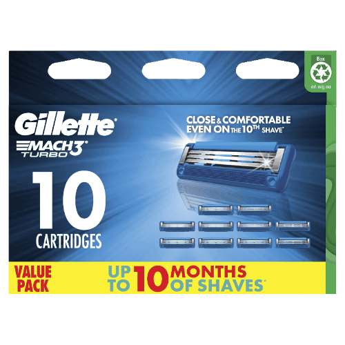 Gillette Mach3 Turbo Cartridges