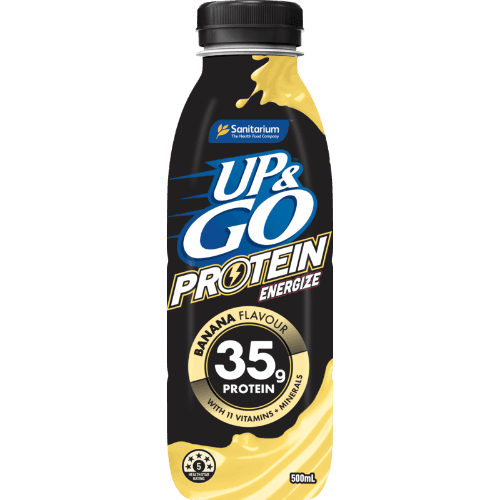 Sanitarium Up & Go Protein Energize Banana Liquid Breakfast