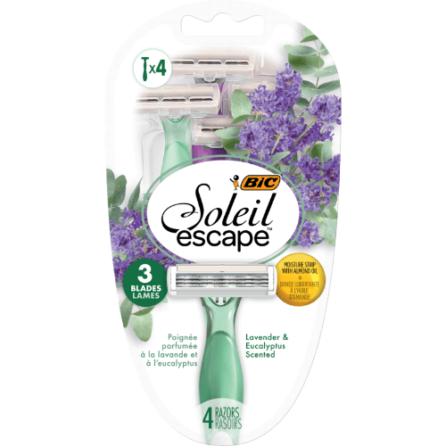 Bic Escape 3 Blade Scented Disposable Razors