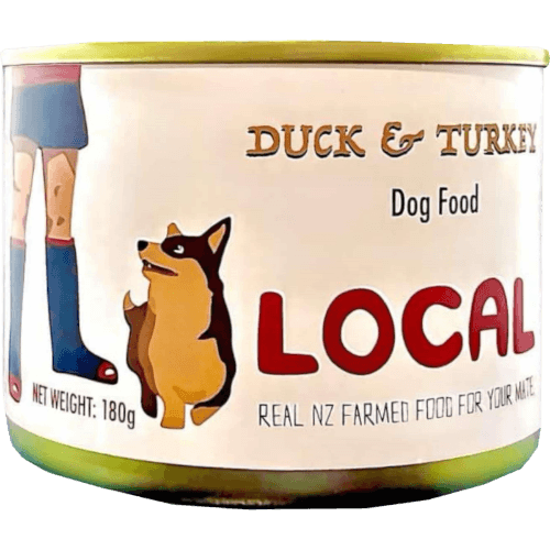 Local Duck & Turkey Dog Food 180 g