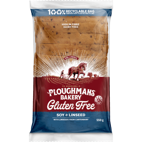 Ploughmans Bakery Gluten Free Soy & Linseed Bread