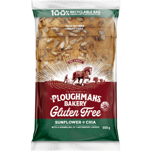 Ploughmans Bakery Gluten Free Sunfllower & Chia Bread