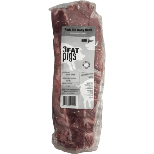 3 Fat Pigs Pork Rib Baby Back