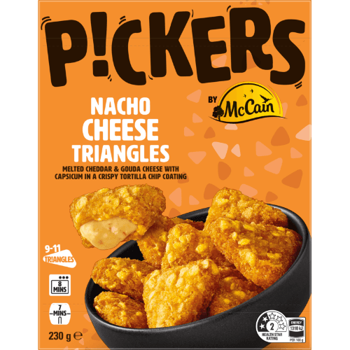 McCain Pickers Nacho Cheese Triangles