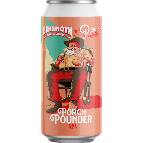 Behemoth Brewing Company Peach's Hot Chicken Porch Pounder APA