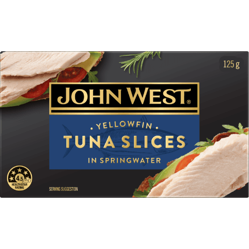 John West Yellowfin Tuna Slices in Springwater