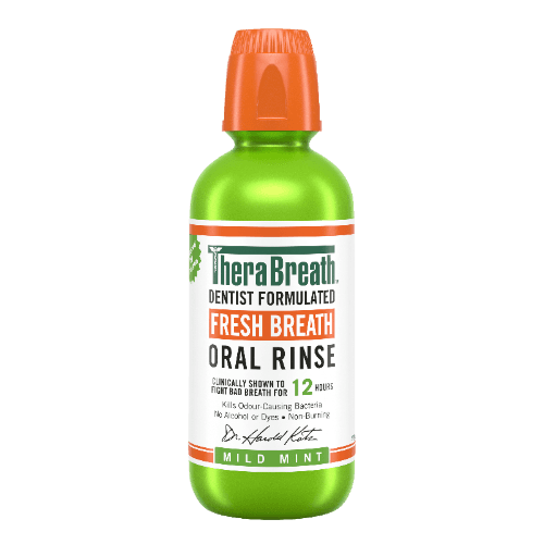 TheraBreath Fresh Breath Mild Mint Oral Rinse